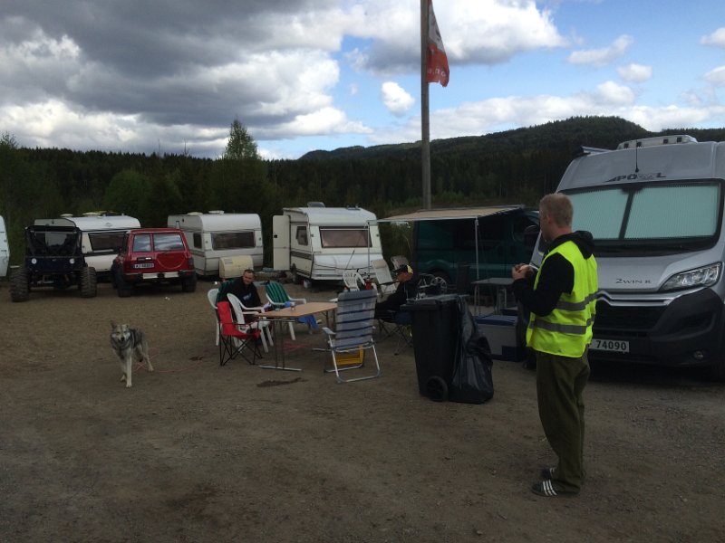 Camp plass